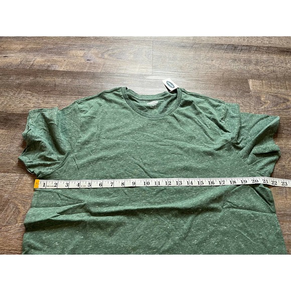Old Navy Mens Super Soft Washed Shortsleeve Tshirt Heathered Green Size Large L2 - Picture 5 of 6